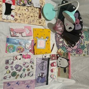Hello Kitty and Kuromi Accessory Set